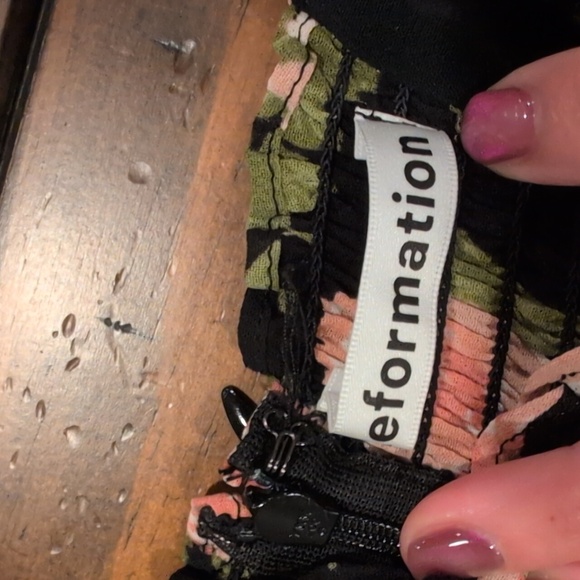 Reformation Christine Mini Dress Rosalia - Picture 5 of 10